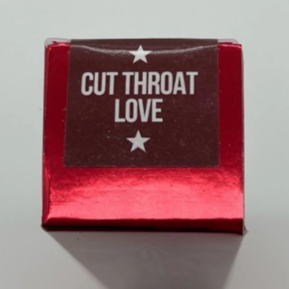 NEW! JEFFREE STAR ⭐️ VELOUR LIQUID LIPSTICK Cut Throat Love Dark Brick Red